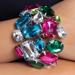 💎💎💎 “CHIC CORONATION” MULTI GEMSTONE BRACELET ~ PAPARAZZI❗️💎💎💎